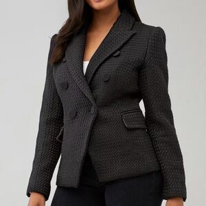 NWT Bardot Boucle Textured Blazer
